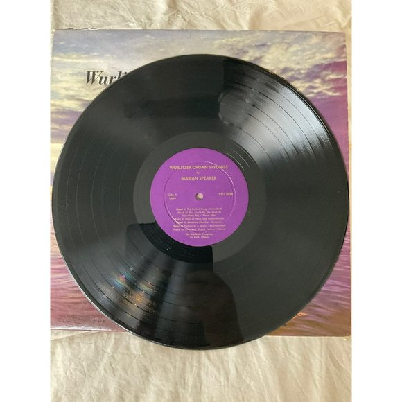 Marian Speaker: Wurlitzer Organ Stylings Vintage Vinyl Record - Picture 7 of 11